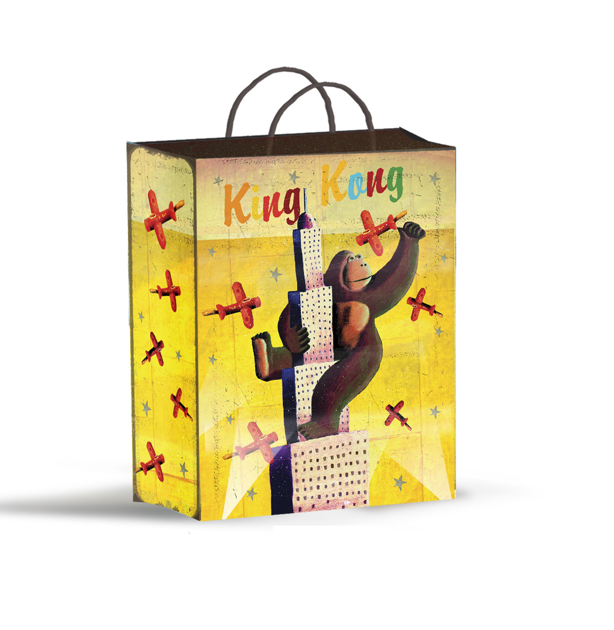 King Kong Party Gift Bag by Stephen Mackey King Kong Party Gift Bag by Stephen Mackey